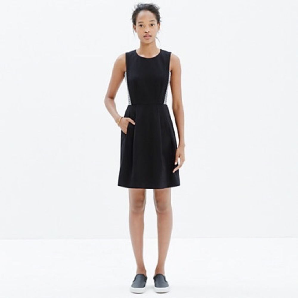 Madewell 'Abroad' Inset Fit & Flare Dress